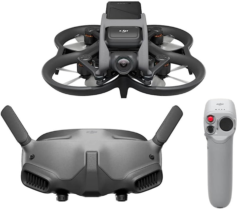 DJI AVATA Pro View Combo FPV Drone Quadcopter com Goggles V2 Motion Controller 4K/60fps 155° FOV Videos 10km 1080P Transmission