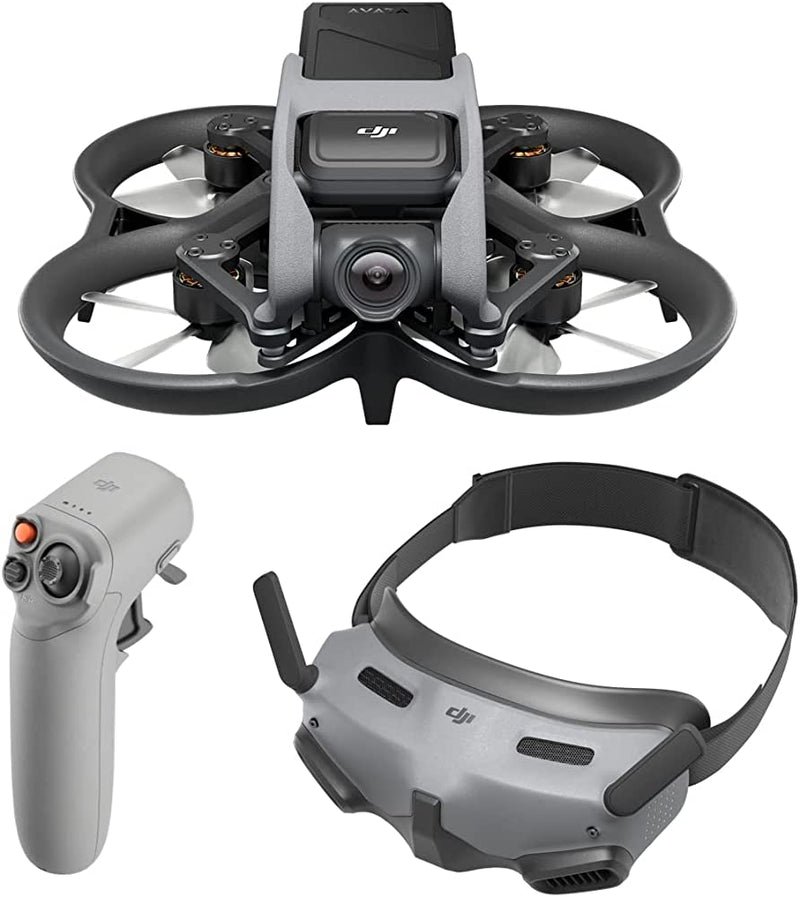 DJI AVATA Pro View Combo FPV Drone Quadcopter com Goggles V2 Motion Controller 4K/60fps 155° FOV Videos 10km 1080P Transmission