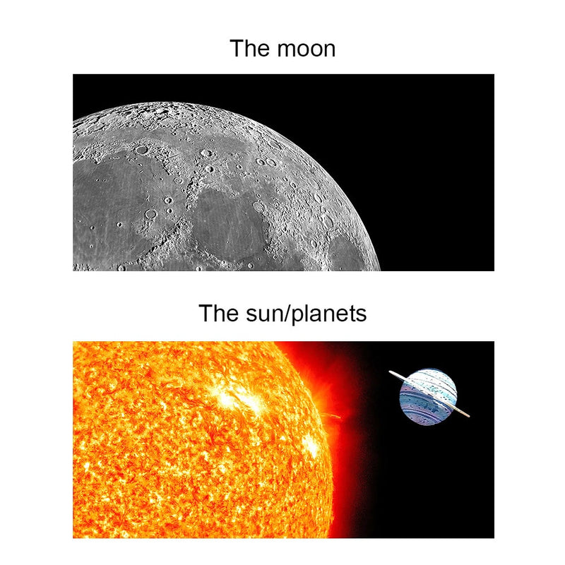 Telescópio refrator astronômico profissional hd