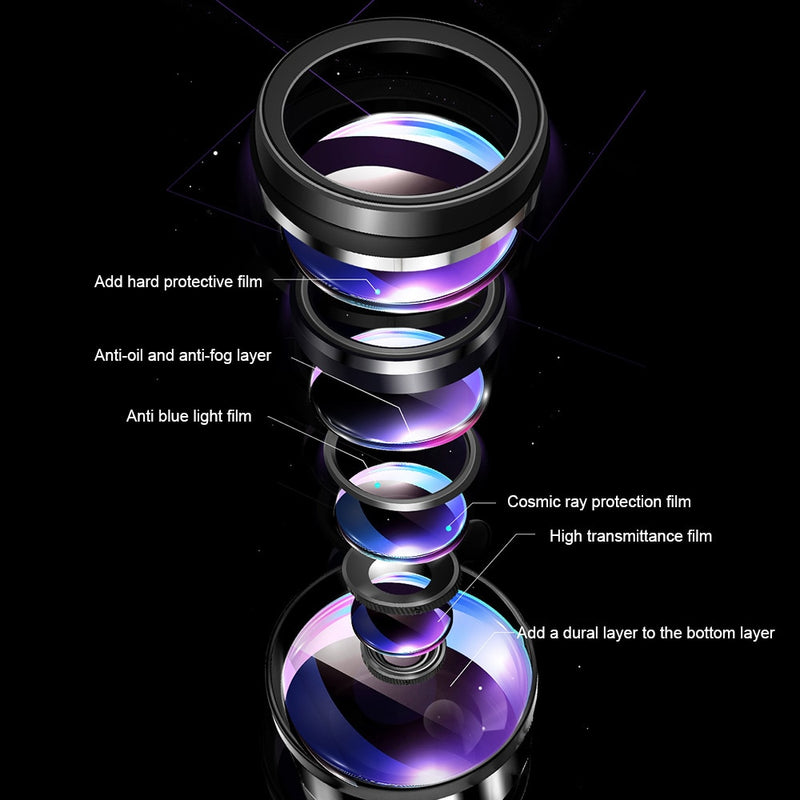 Telescópio refrator astronômico profissional hd