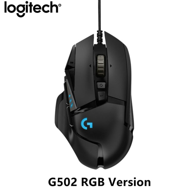 Logitech G502 HERO RGB Professional Gaming Mouse 25600DPI Programming Mouse Adjustable Light Synchronizatio For Mouse Gamer