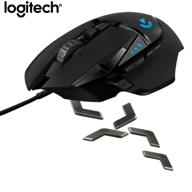 Logitech G502 HERO RGB Professional Gaming Mouse 25600DPI Programming Mouse Adjustable Light Synchronizatio For Mouse Gamer