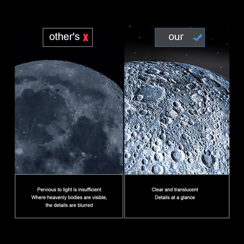 Telescópio refrator astronômico profissional hd