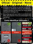 Câmera Canon EOS 250D Rebel SL3 200D II DSLR Com lente EF-S 18-55mm (NEW)