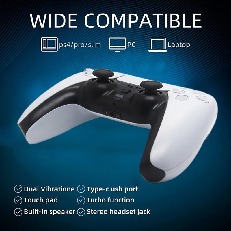 Wireless Joystick Bluetooth Controller Gamepad 6-Axis Game Mando Joypad For PS4/PS4 Slim/PC/Steam/iPad/Tablet/Andriod