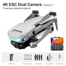 LEETA 2023 NEW Drone Z888 And Battery Drone With 4K HD Dual Lens And Optical Flow Hover Photography RC Mini Plane Toys