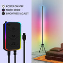 RGB LED Floor Light Corner Standing Lamp App Control Smart WIFI Tuya 1.2M Dimmable Living Room Ambient Light Home Decor Lamp
