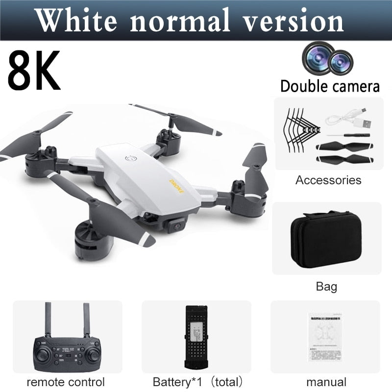 Mini Drone 5G GPS Dron 6K 8K HD Camera WiFi FPV Obstacle Avoidance Professional Foldable Quadcopter Rc Distance 3000M Gift Toys
