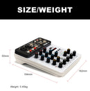 Mixer de áudio de 4 canais