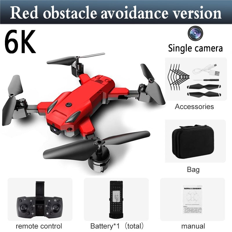 Mini Drone 5G GPS Dron 6K 8K HD Camera WiFi FPV Obstacle Avoidance Professional Foldable Quadcopter Rc Distance 3000M Gift Toys