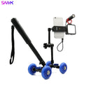 SANYK Vlogging Set Combo de polia para fotografia de quatro rodas